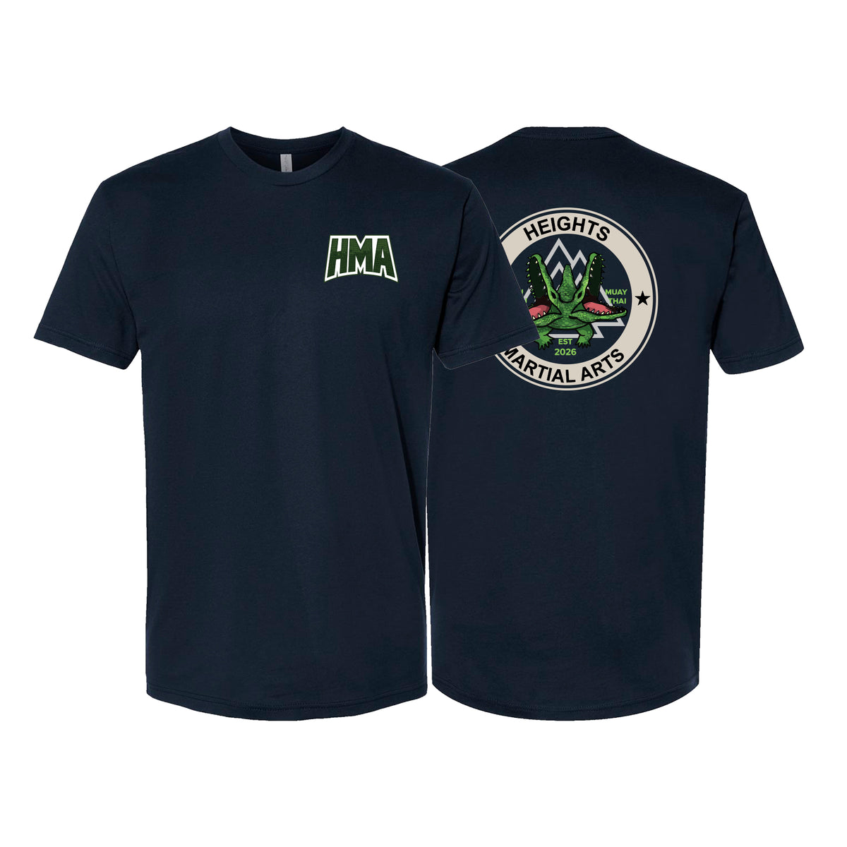 Heights Martial Arts Next Level Adult Shirts #8242 B