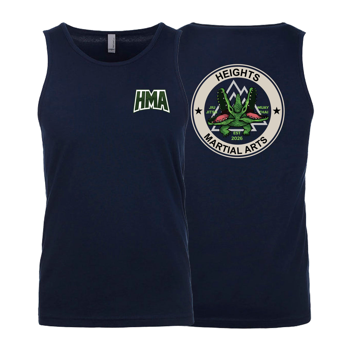 Heights Martial Arts Next Level Tank Tops #8242 B