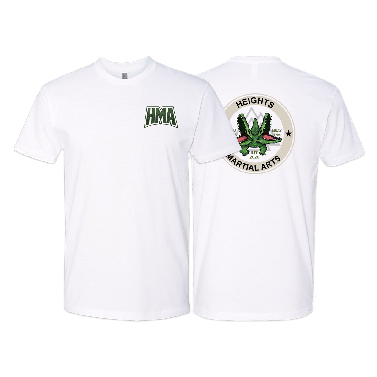 Heights Martial Arts Next Level Adult Shirts #8242 B