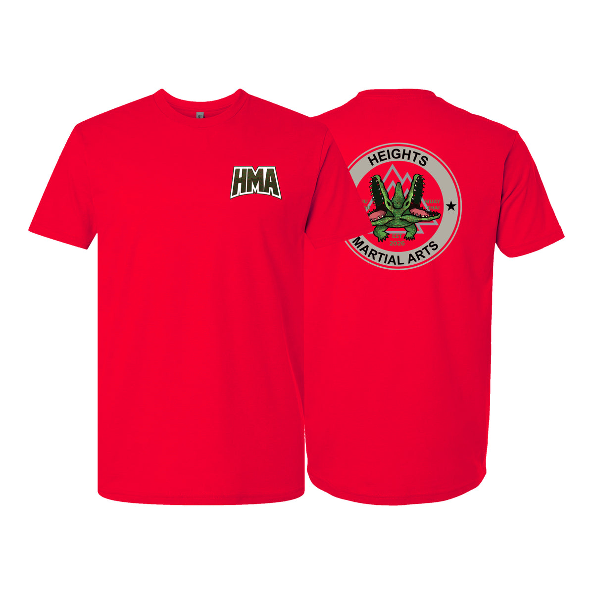 Heights Martial Arts Next Level Adult Shirts #8242 B