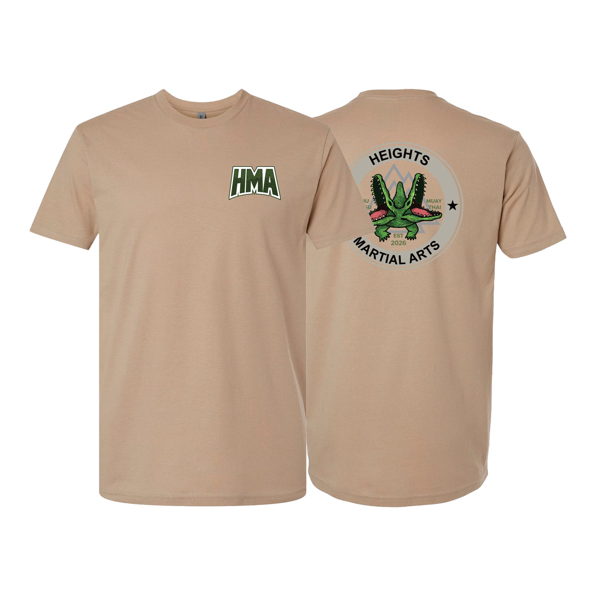 Heights Martial Arts Next Level Adult Shirts #8242 B