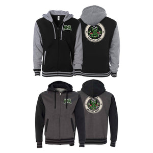 Heights Martial Arts Varsity Zip-Up Hoodies #8242 B