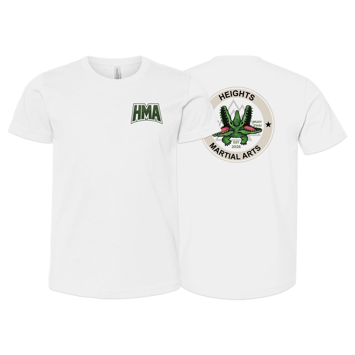 Heights Martial Arts Kids Shirts #8242 B