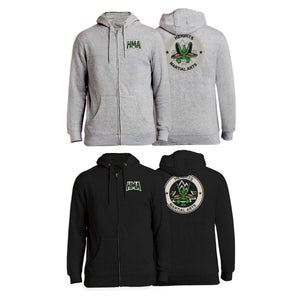 Heights Martial Arts Zip-Up Hoodies #8242 B