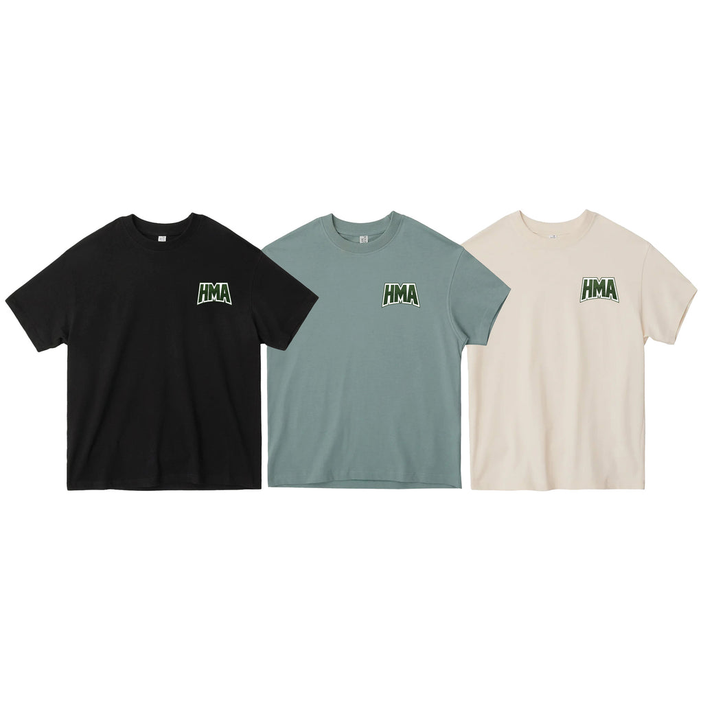 Heights Martial Arts Oversized Adult Shirts #8242 C (Side front logo)