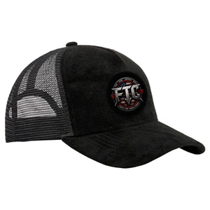 Face the Challenge Suede Trucker Hat #8239 A