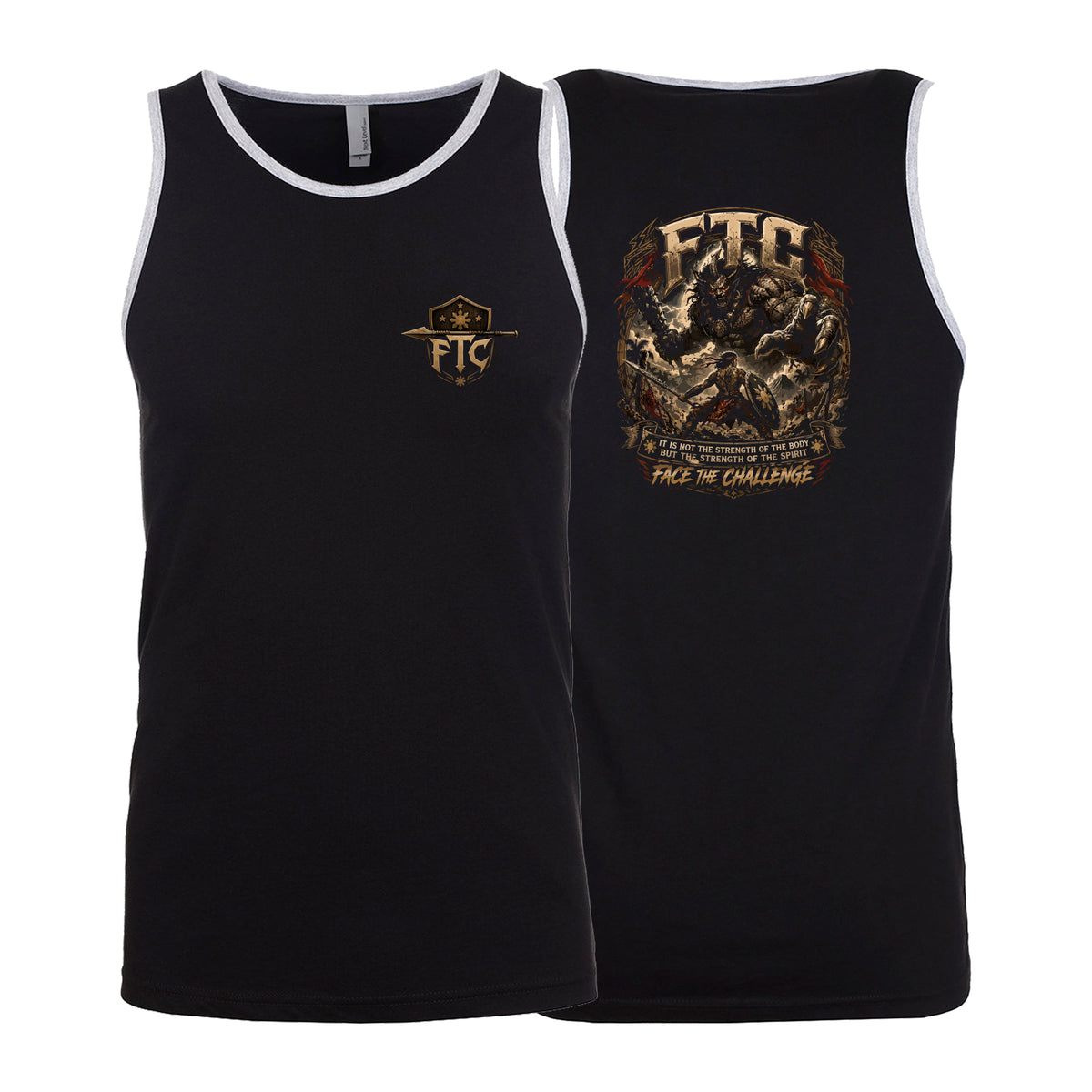 Face the Challenge Next Level Tank Tops #8239 B