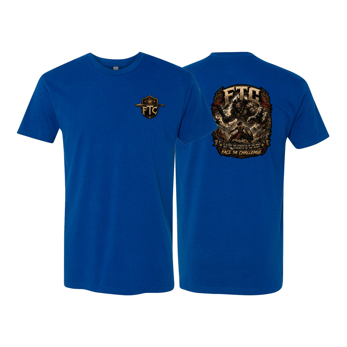 Face the Challenge Next Level Adult Shirts #8239 B