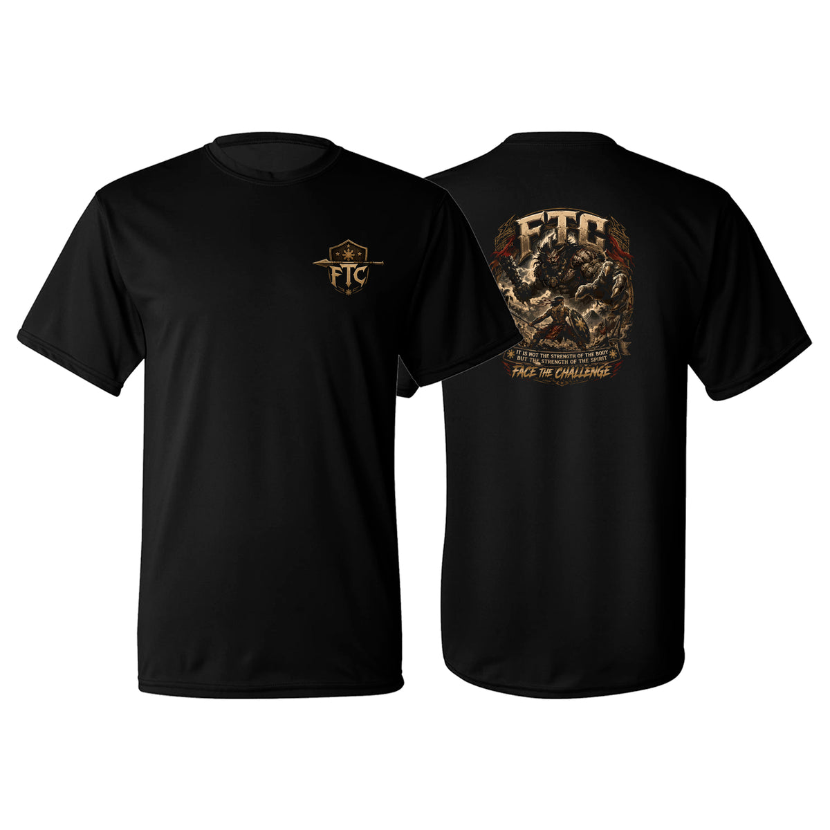 Face the Challenge Dry Fit Shirts #8239 B