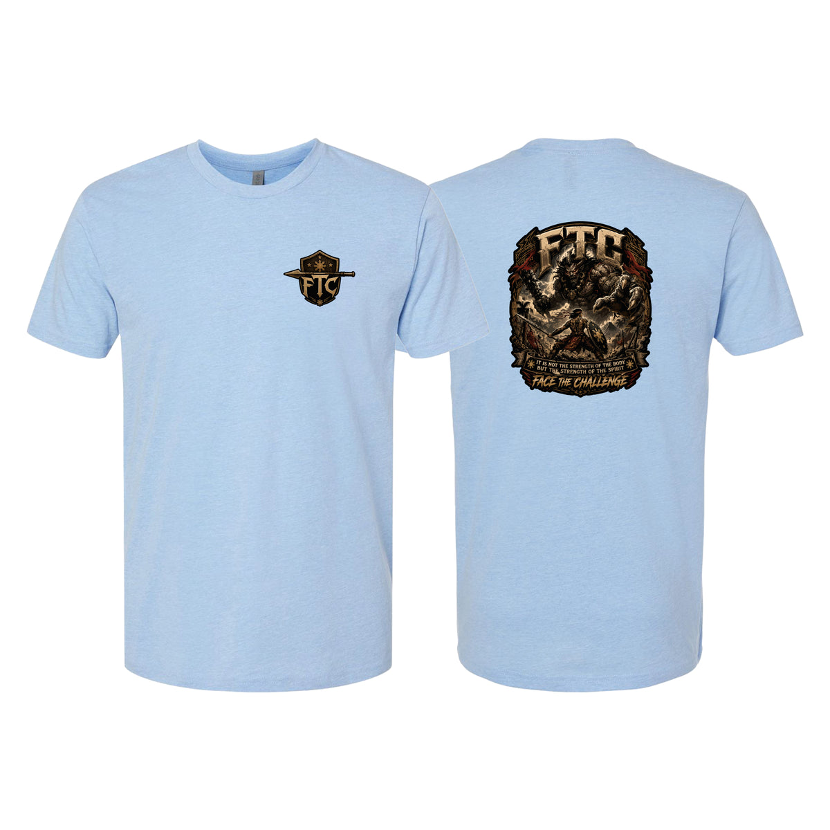Face the Challenge Next Level CVC Shirt #8239 B