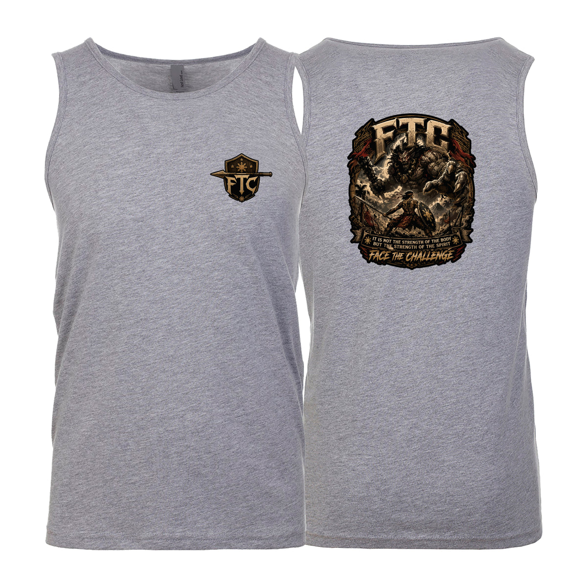 Face the Challenge Next Level Tank Tops #8239 B