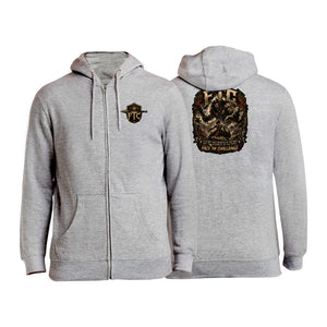 Face the Challenge Zip-Up Hoodies #8239 B