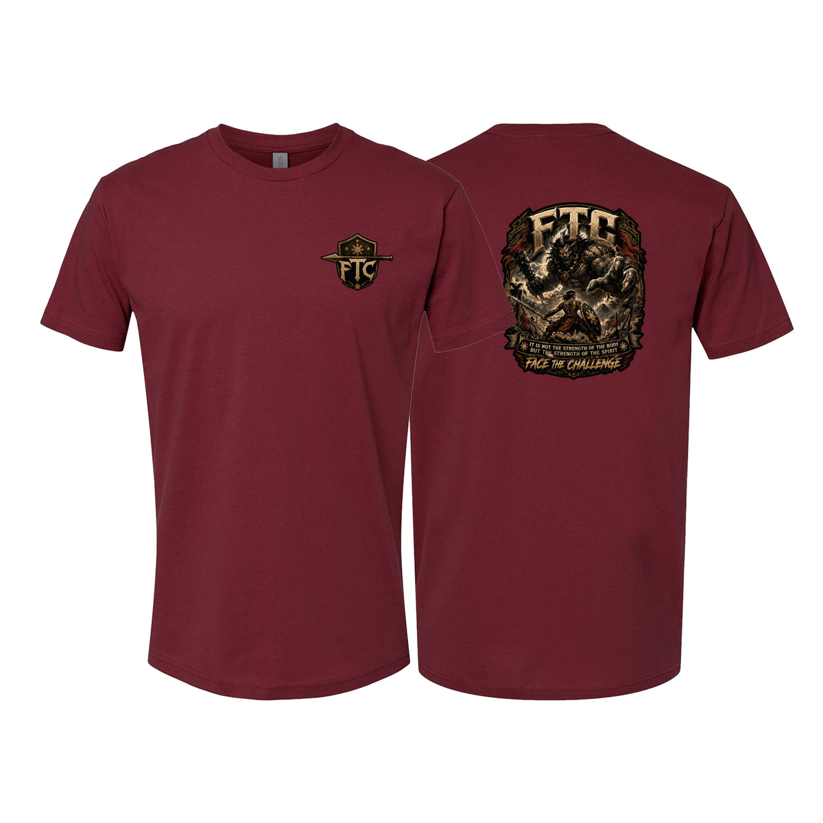 Face the Challenge Next Level Adult Shirts #8239 B