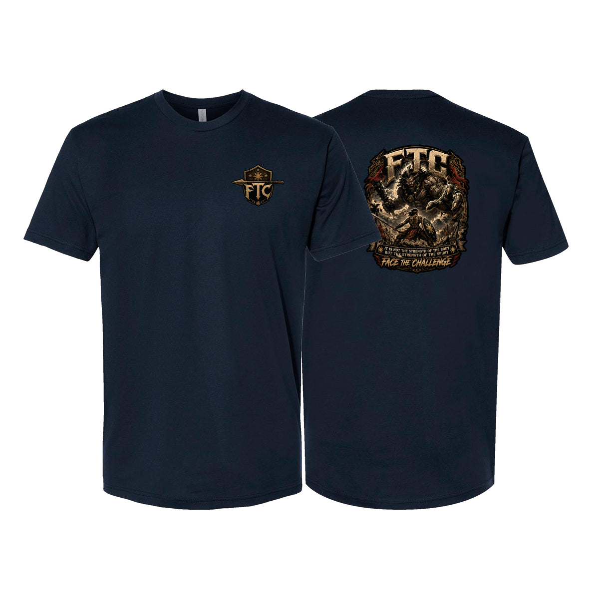 Face the Challenge Next Level Adult Shirts #8239 B