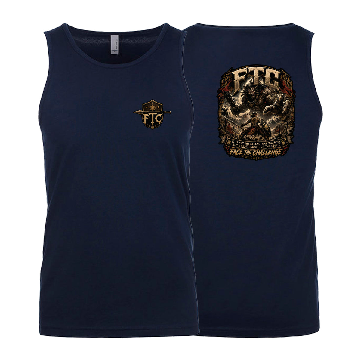 Face the Challenge Next Level Tank Tops #8239 B