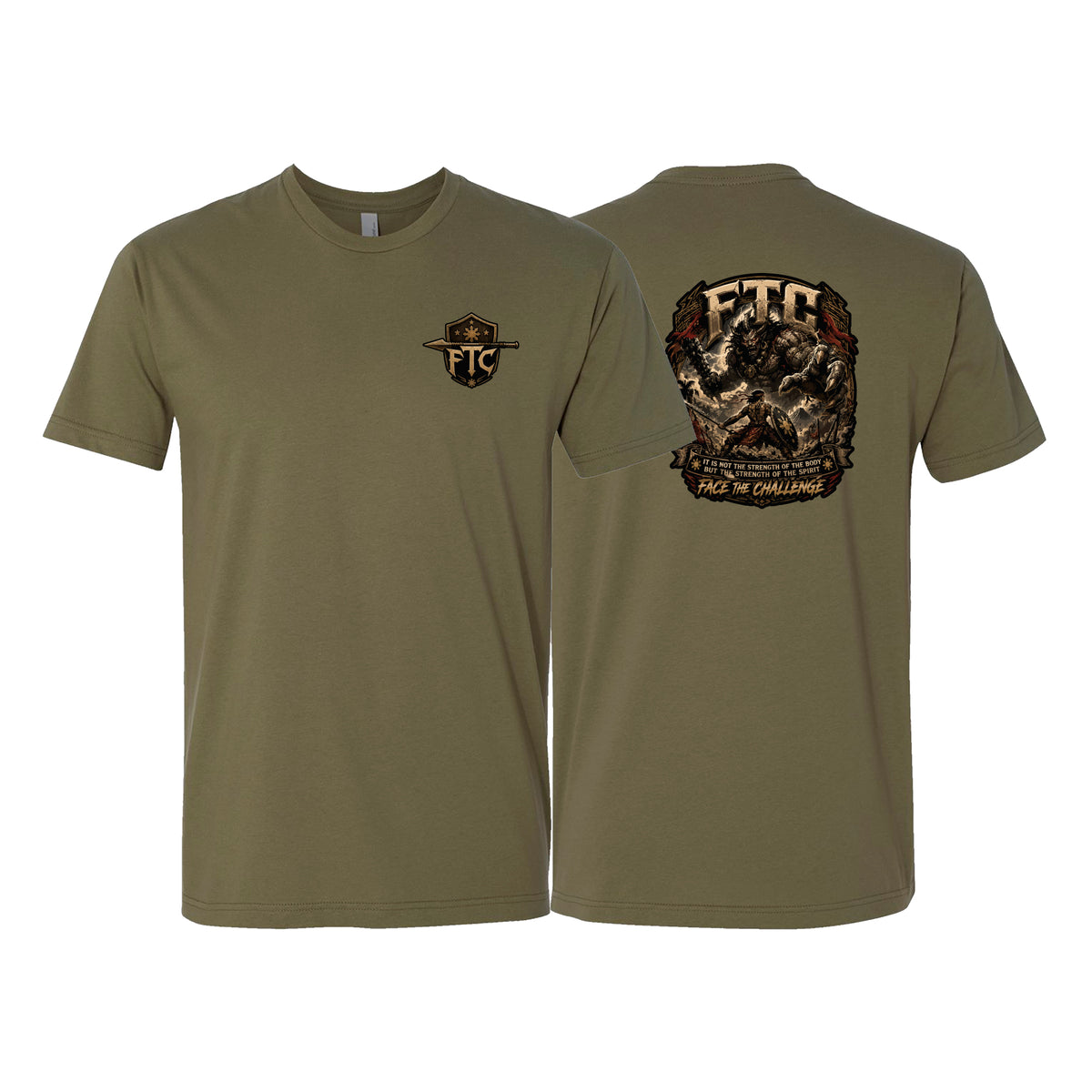 Face the Challenge Next Level Adult Shirts #8239 B