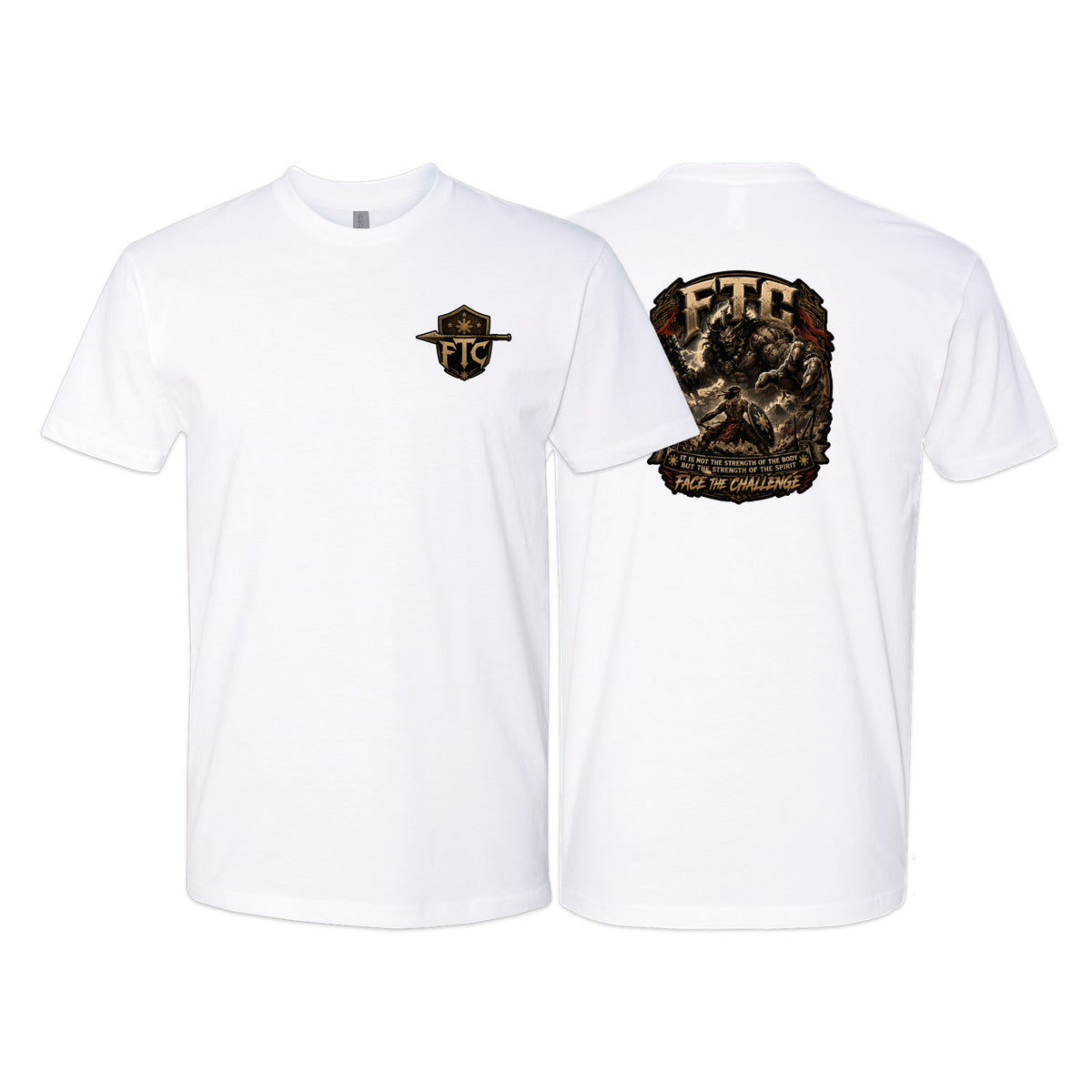 Face the Challenge Next Level Adult Shirts #8239 B