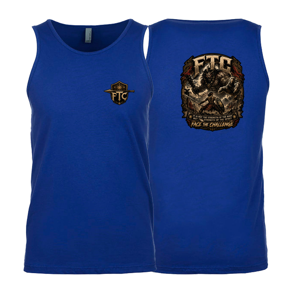 Face the Challenge Next Level Tank Tops #8239 B
