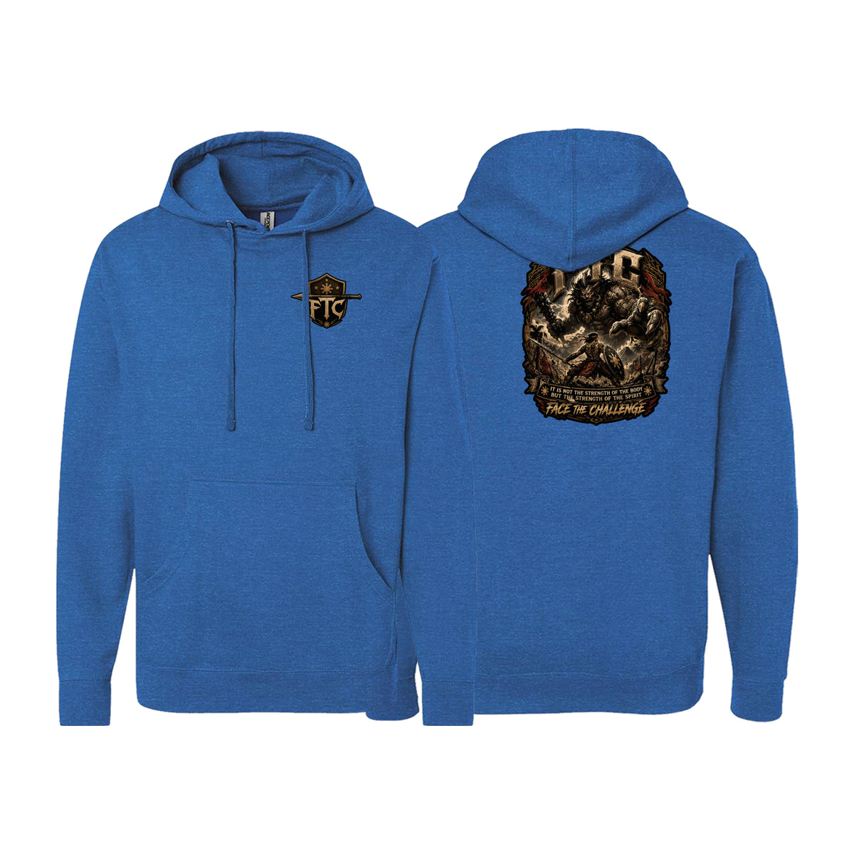 Face the Challenge Academy Sweater Hoodie #8239 B