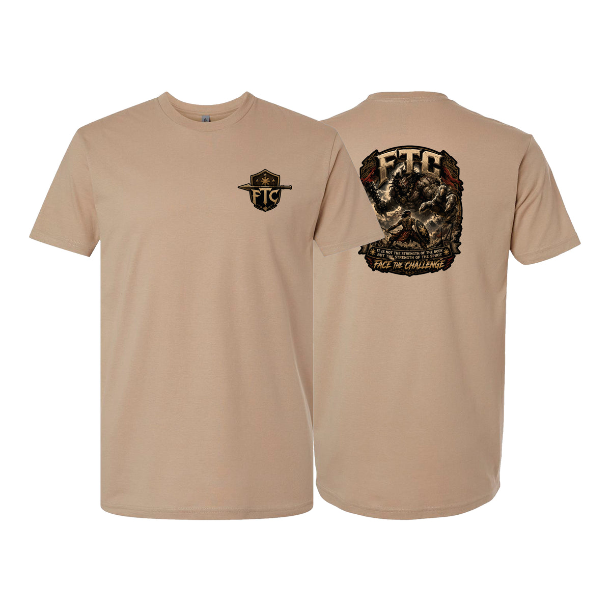 Face the Challenge Next Level Adult Shirts #8239 B