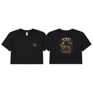 Face the Challenge Women's Cropped Shirts #8239 B