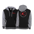 Kinetic BJJ Varsity Zip-Up Hoodies #8248 A