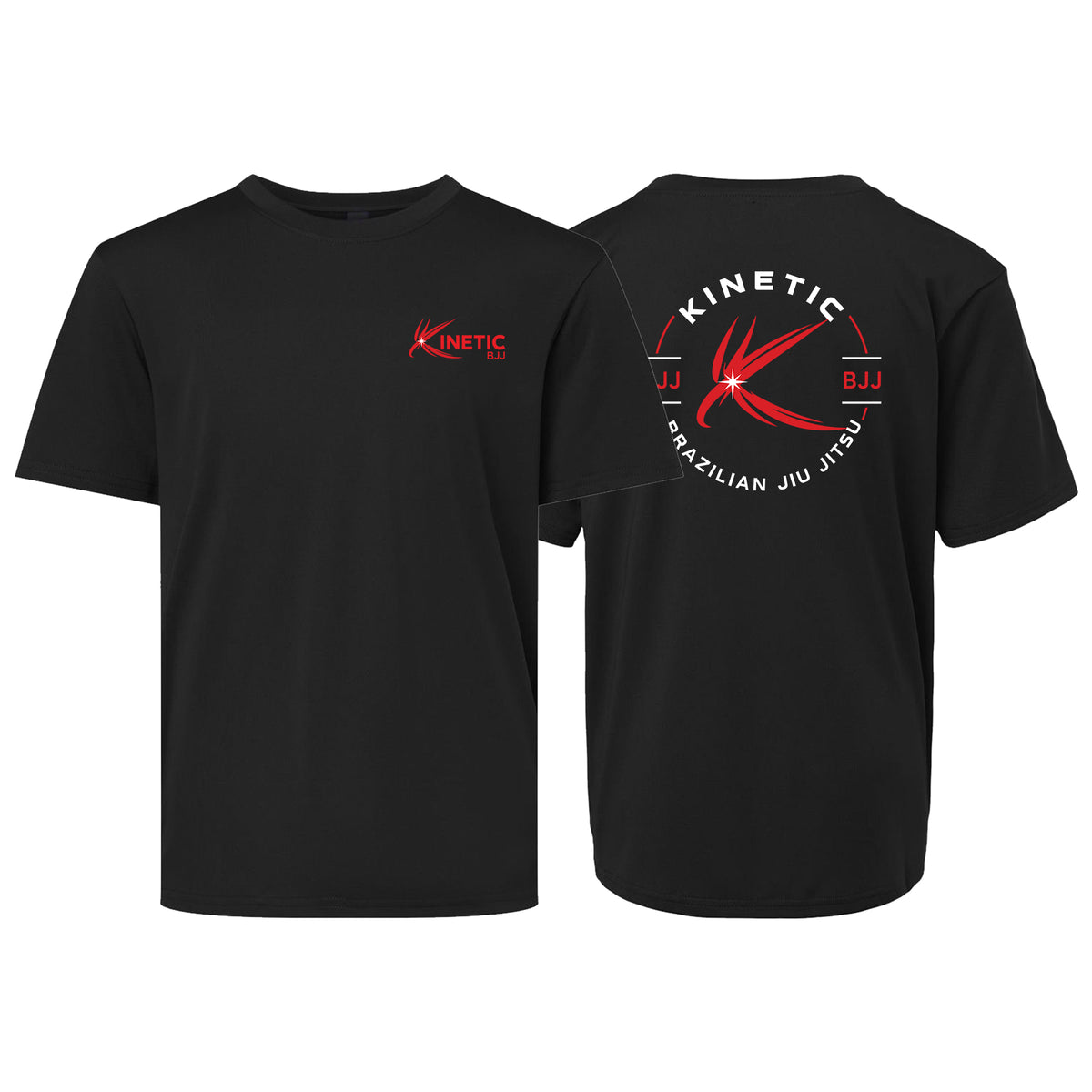 Kinetic BJJ Dry Fit Kids Shirts #8248 A