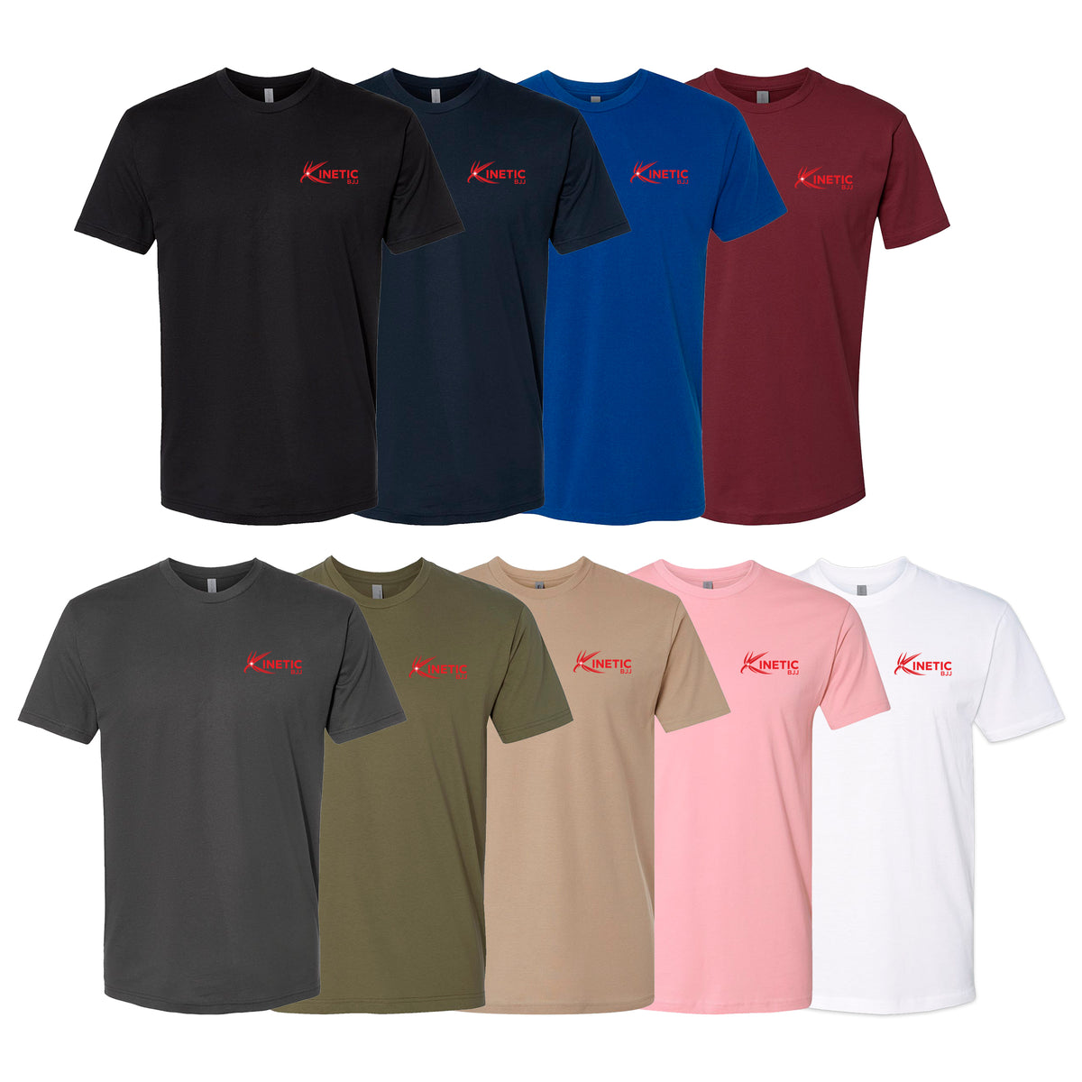 Kinetic BJJ Next Level Adult Shirts #8248 A