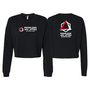 Peerless Jiu Jitsu Women's Cropped Crewneck Sweatshirt #8244 A