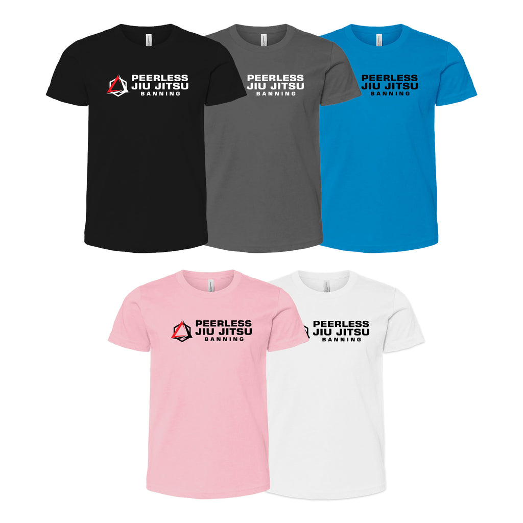 Peerless Jiu Jitsu Kids Shirts #8244 A