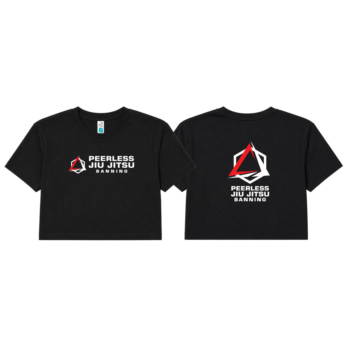 Peerless Jiu Jitsu Women's Cropped Shirts #8244 A