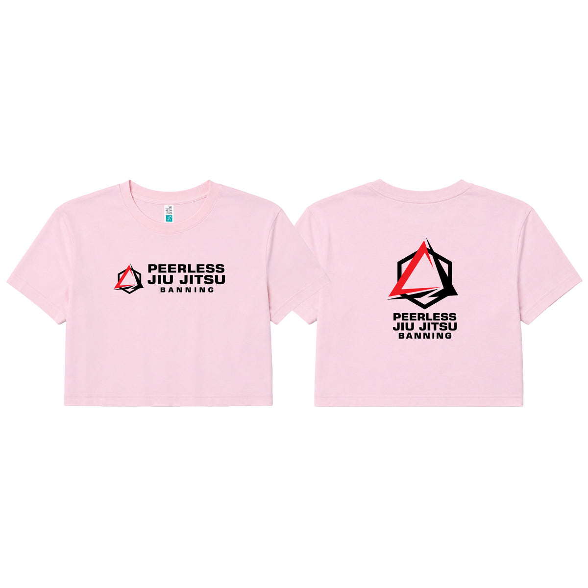 Peerless Jiu Jitsu Women's Cropped Shirts #8244 A