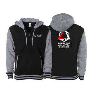 Peerless Jiu Jitsu Varsity Zip-Up Hoodies #8244 B