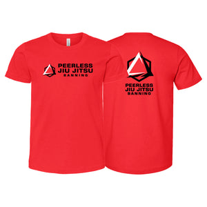 Peerless Jiu Jitsu Academy Kids Shirts #8244 C