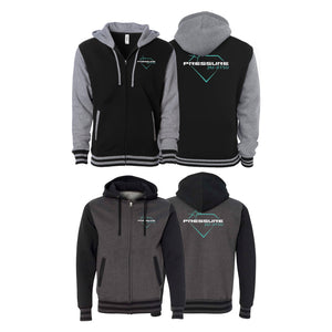 Pressure Jiu Jitsu Varsity Zip-Up Hoodies #8257 A