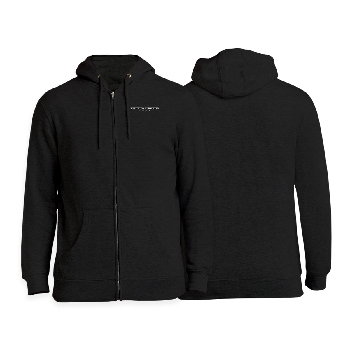 West Coast Zip-Up Hoodies #8253 B