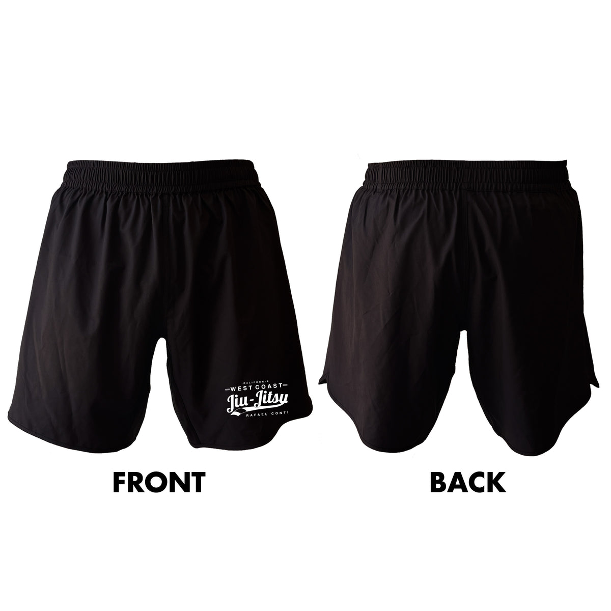 West Coast All Black Shorts 2.0 #8253 C