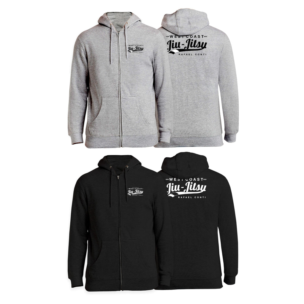 West Coast Zip-Up Hoodies #8253 C