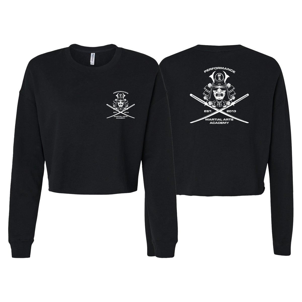 PMAA Women's Cropped Crewneck Sweatshirt #8254 A