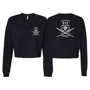 PMAA Women's Cropped Crewneck Sweatshirt #8254 A