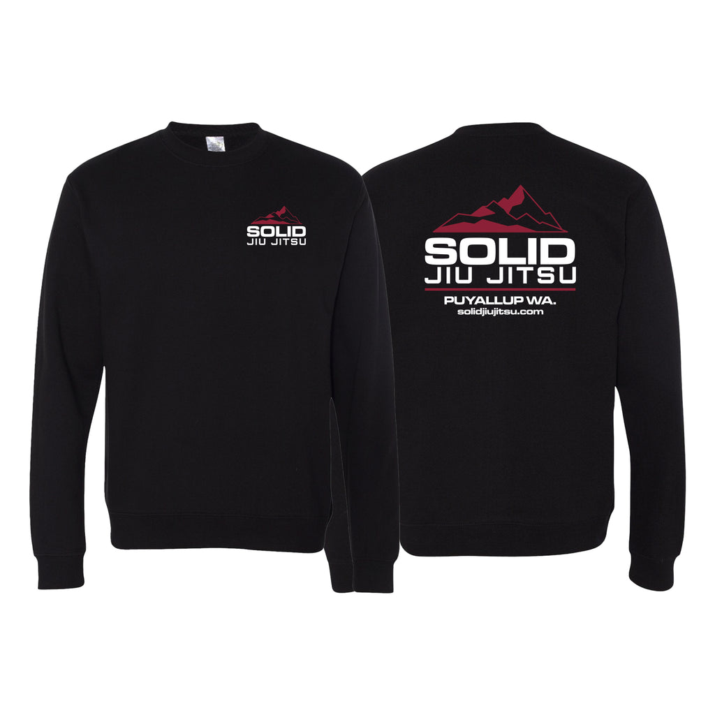 Solid Jiu Jitsu Crewneck Sweatshirt #8271 B
