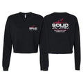 Solid Jiu Jitsu Women's Cropped Crewneck Sweatshirt #8271 B