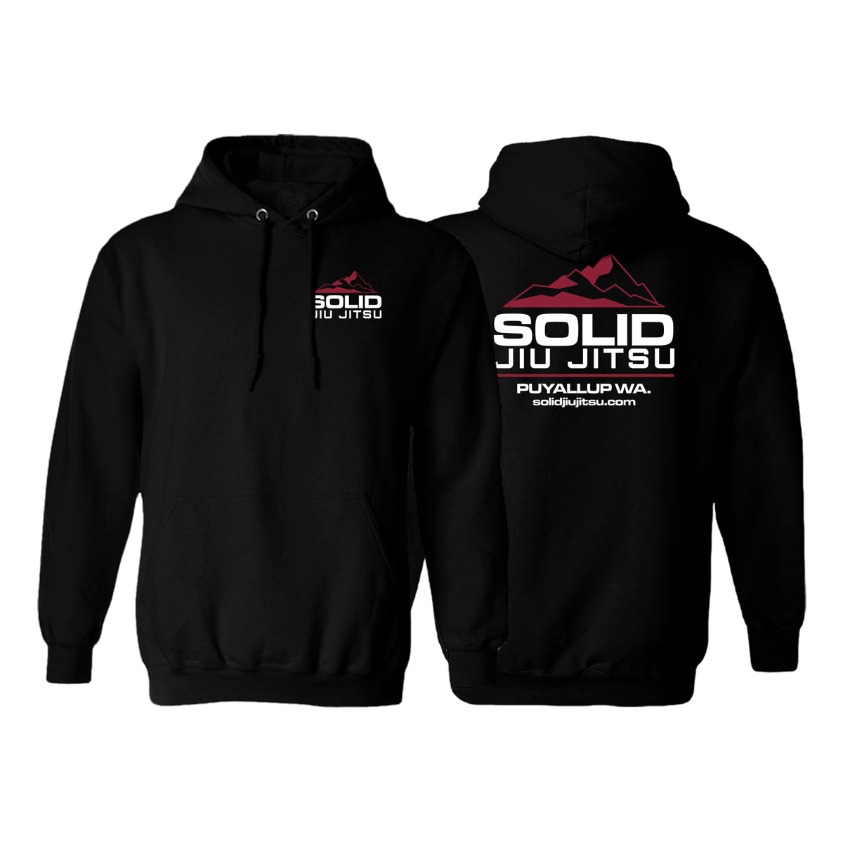 Solid Jiu Jitsu Academy Sweater Hoodie #8271 B