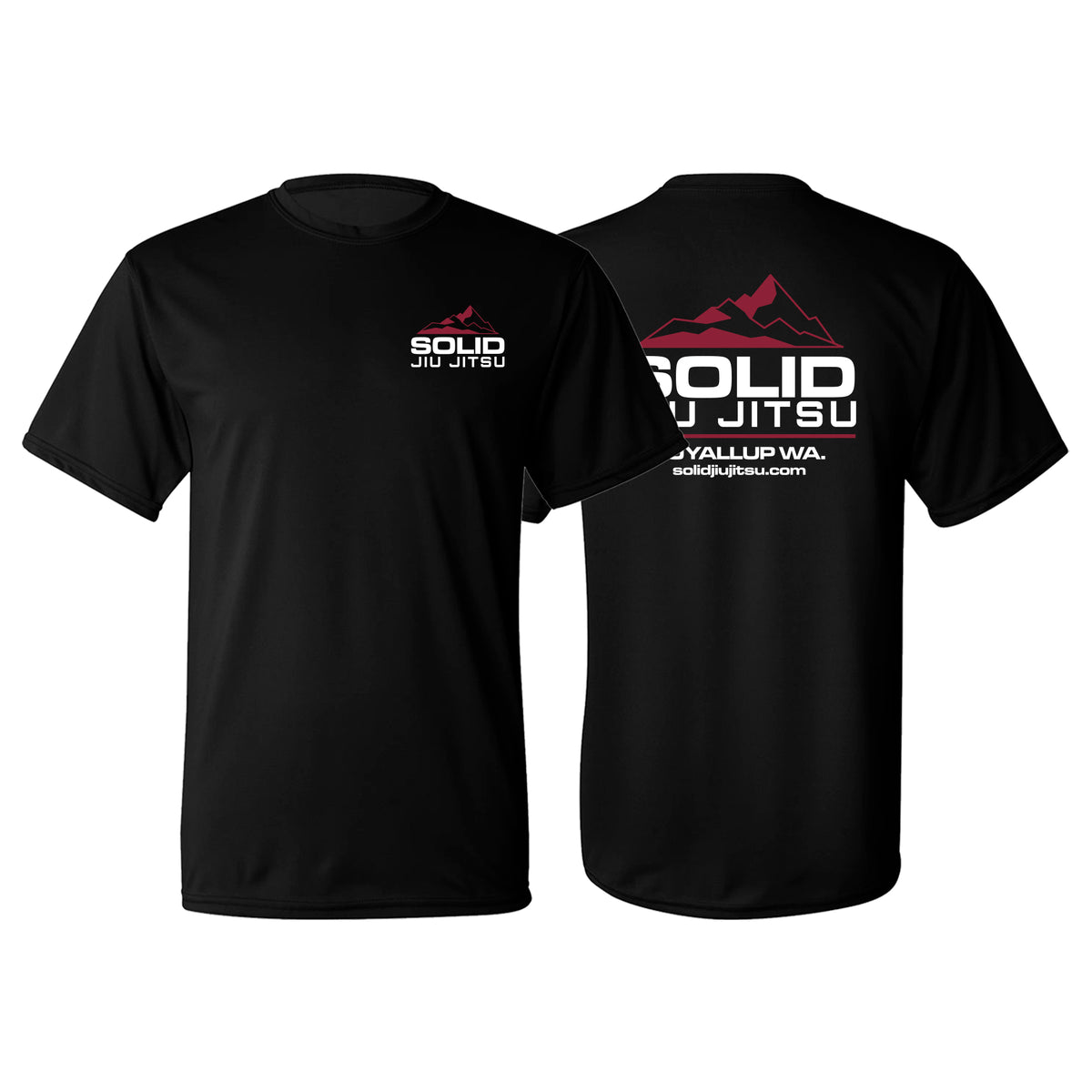 Solid Jiu Jitsu Dry Fit Shirts #8271 B