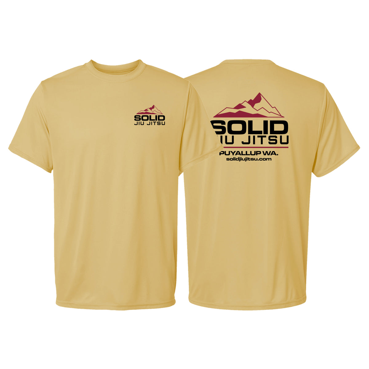 Solid Jiu Jitsu Dry Fit Shirts #8271 B