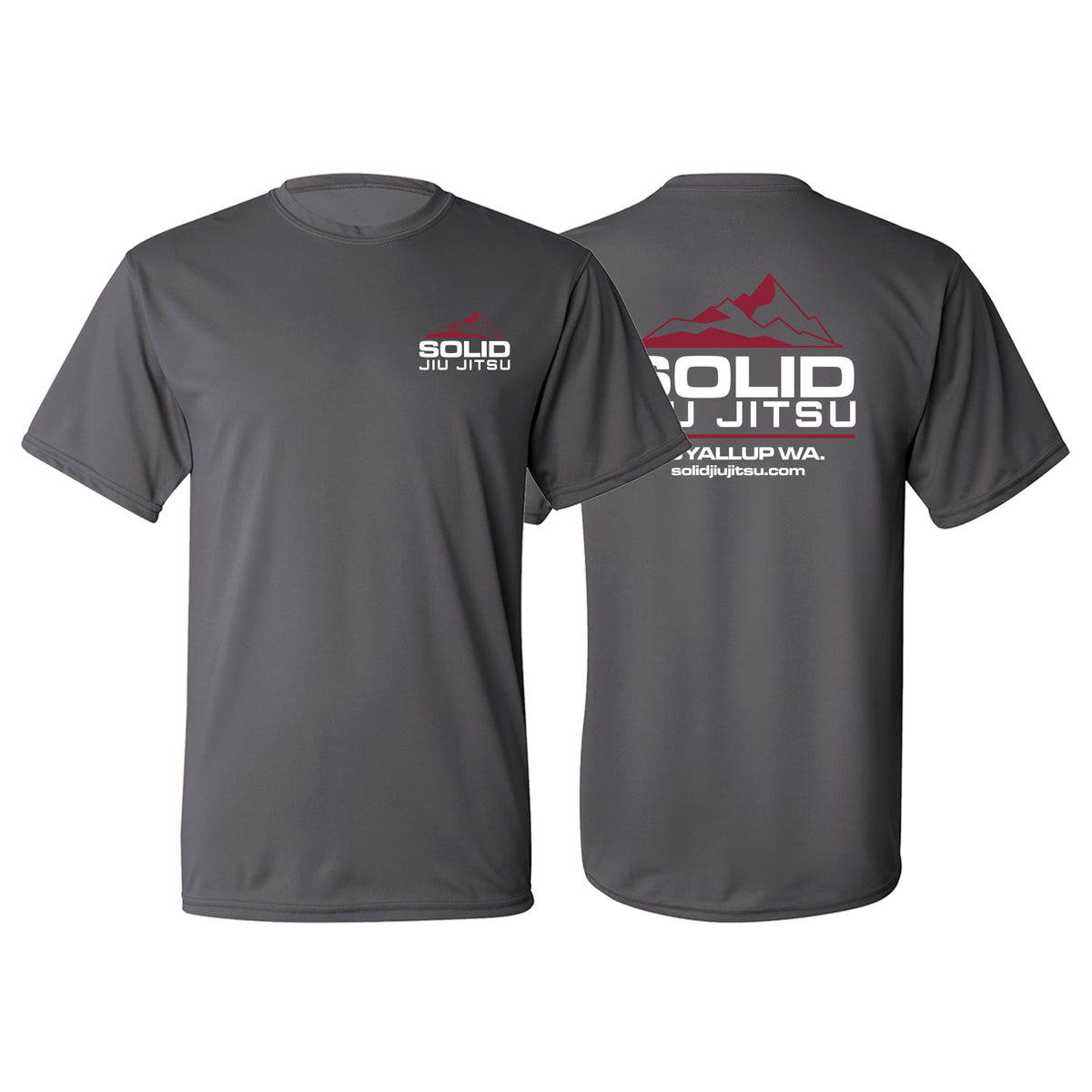 Solid Jiu Jitsu Dry Fit Shirts #8271 B