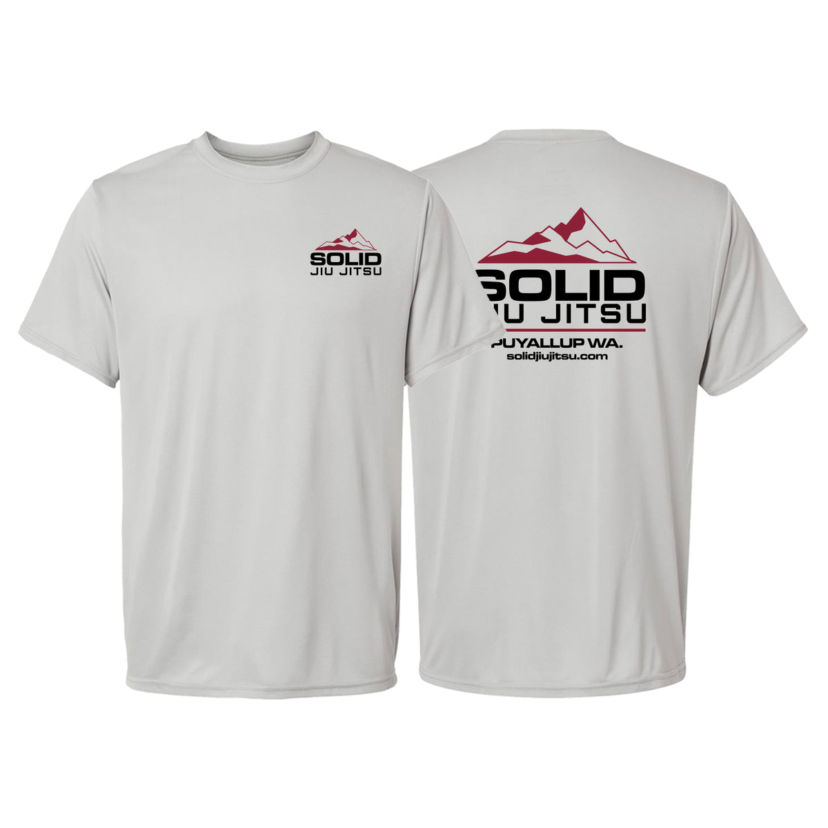 Solid Jiu Jitsu Dry Fit Shirts #8271 B