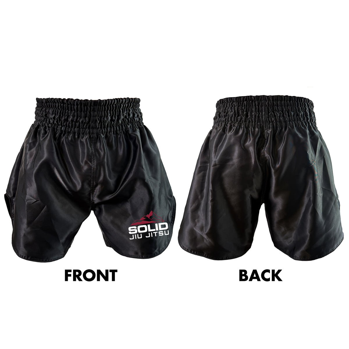 Solid Jiu Jitsu Muay Thai Shorts #8271 A