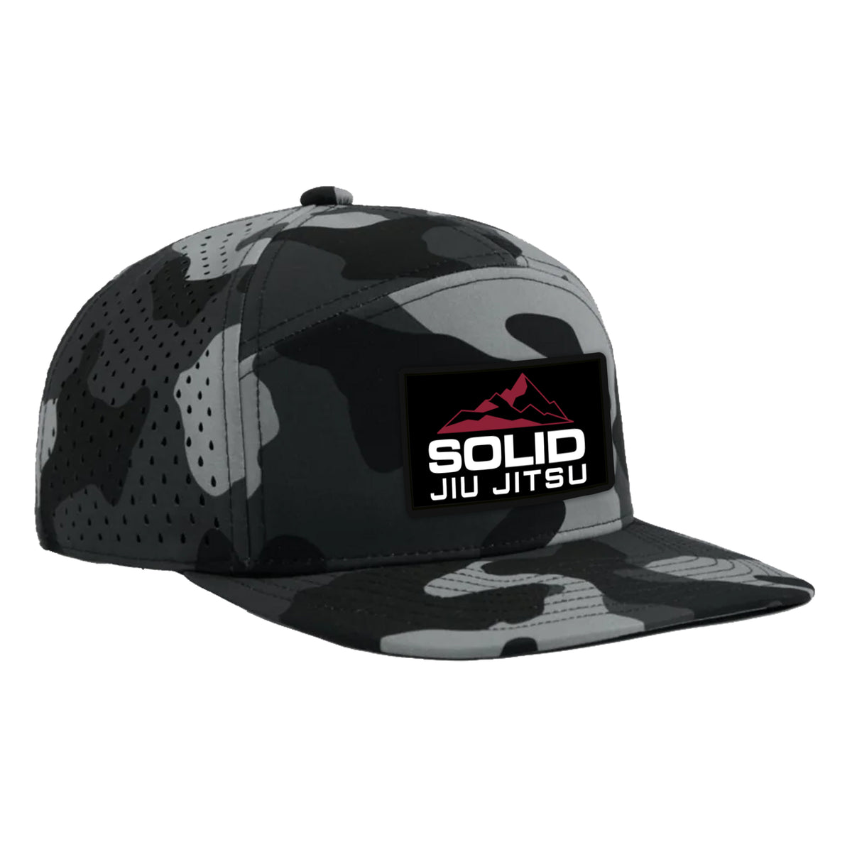 Solid Jiu Jitsu Academy Perforated Hats #8271 A