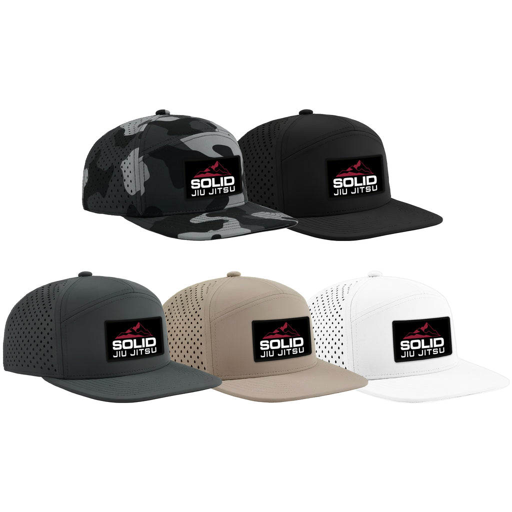Solid Jiu Jitsu Academy Perforated Hats #8271 A